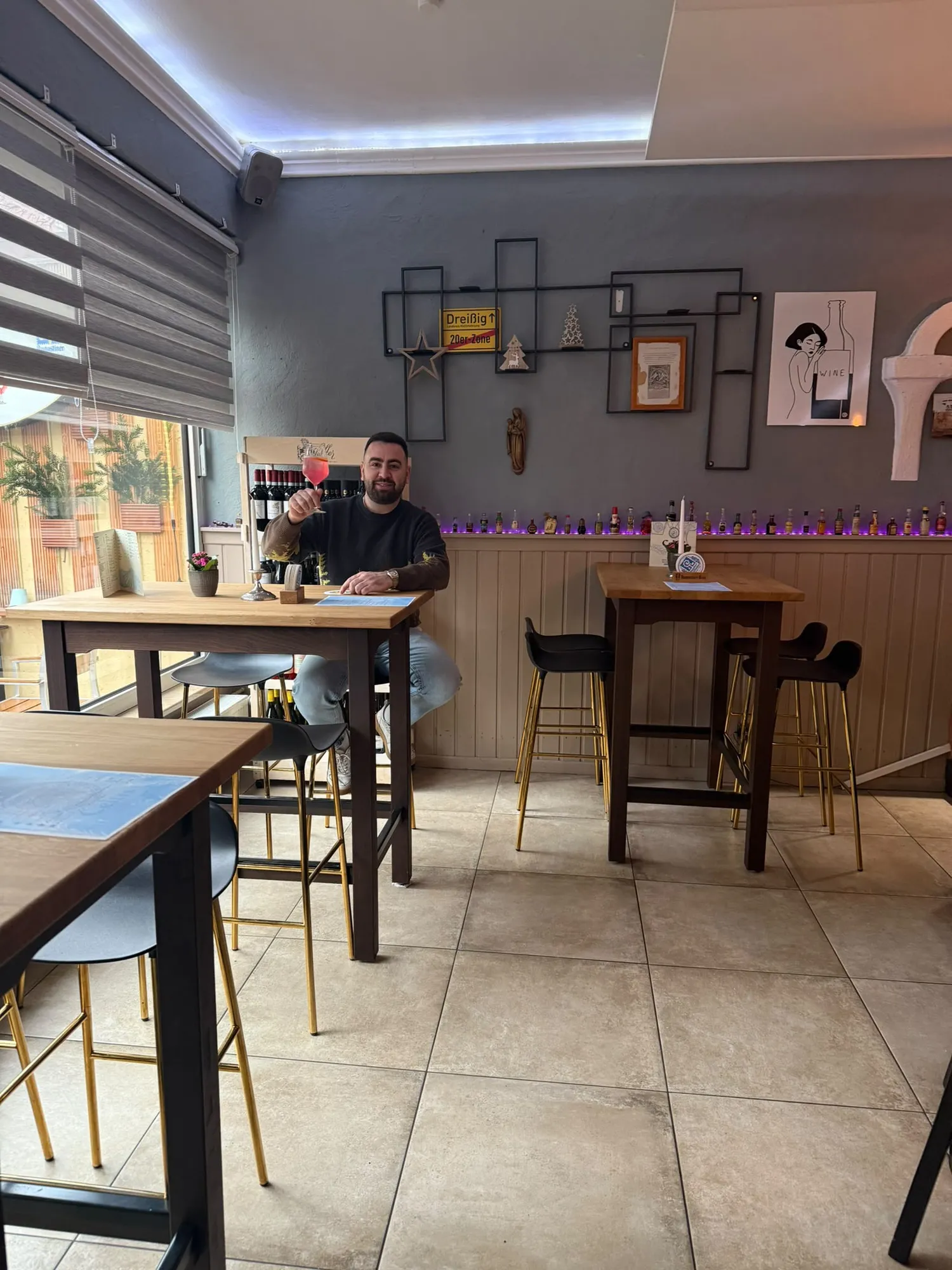 Bar interior